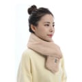 Miniatyrbilde 3 av 4: Vintervarmer Varmt skjerf Faux Rabbit Shawl Skjerf for kvinner Camel