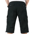 Miniatyrbild 5 av 8: Man Tooling Korta Byxor Vanliga Fritidsshorts Sommar Lös Present Khaki XL