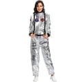 Miniatyrbild 2 av 3: Astronaut jumpsuit carnival cosplay party space kostym cosplay Women M Women Women L