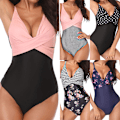 Miniatyrbillede 3 af 5: Bikini Push up Badedragt Dame Badetøj Pink & Sort 0 M