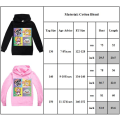 Miniatyrbilde 5 av 5: LANKYBOX Kids 3D Print hettegenser Gensere med lomme Pink 130cm