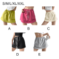 Miniatyrbilde 4 av 5: Shorts Skjørt Kjole Snøring Høy midje Godteri Farge for Gray XL