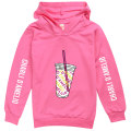 Pikkukuva 2 / 3: Drinking Cup Print Kids Puserot Puserot Tytöt Amelio Rose Red 140cm