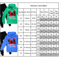 Pikkukuva 3 / 3: Squid Game Sport Casual Hoodie Sweatsuit + housut Lasten vaatteet black 160cm