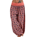 Pikkukuva 6 / 9: Dam Baggy Harem Byxor Leggingsit Hippie Yoga Byxor red 4XL