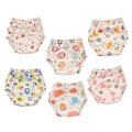 Miniatyrbillede 1 af 5: Unisex bomuld Återanvändbar potträningsbyxa Andas 6-pack 100 style 3