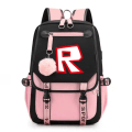 Pikkukuva 1 / 5: roblox reppu lasten reput reppu USB-liitännällä 1kpl rosa 2