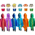 Miniatyrbilde 3 av 3: Dinosaur Costume Cape Barnekostyme Drage Dress Up Jenter Gutter A6