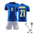 Pikkukuva 1 / 2: Jalkapallopaita vuoden 2022 jalkapallon MM-kisoihin Kroatiassa Home Modric Football -paita 24