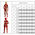 Miniatyrbild 5 av 5: Iron Man Cosplay Kostym Jumpsuits Deluxe Kostym för Män Pojkar 140cm