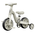Miniatyrbilde 1 av 5: [Rask levering] Barnesykkelsparkesykkel for 3-7 år, 4-hjuls sparkesykkel leketøy, uten pedal, glidebil, for gutter og jenter, lastekapasitet opptil 45 kg
