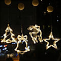 Pikkukuva 1 / 4: Jouluinen LED-kattokoriste imukupilla, riippuvalaisin, festivaalisisustus C