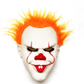Miniatyrbild 1 av 2: Halloween Läskig Clown Latex Mask Kostym Ond Skräck Cosplay C
