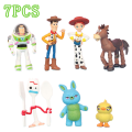 Miniatyrbild 1 av 7: 7 st Toy Story Buzz Lightyear Figurer Dekoration Barn Julgåvor