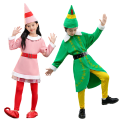Miniatyrbild 5 av 5: Julalvdräkt Cosplay Performance Barn Julklappsset red 150cm
