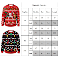 Miniatyrbild 5 av 5: 2024 Rolig 3D-tryckt Tröja Herrar Kvinnor Fula Julkläder Jumper Toppar Semesterfest Pullover Hoodie Sweatshirt C M