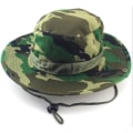 Miniatyrbild 1 av 2: Män Casual Mössor Bred Rand Cap Militär Camo Hattar Green - Chino Camo