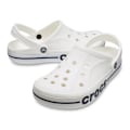 Miniatyrbillede 2 af 10: Crocs Unisex Bayaband Clog Hjemmesko White 44