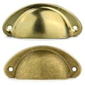 Miniatyrbild 5 av 5: 6 / 12 st Kopphandtag Skålhandtag Köksskåp Skåp Red Bronze 12PCS