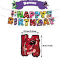 Miniatyrbilde 4 av 5: Smiling Critters Bursdagsfest Dekor Cupcake Toppers Ballonger For Barn