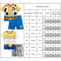 Miniatyrbild 3 av 3: Woody Pyjamas för Pojkar Flickor Barn 2-dels Set Kortärmad Tryckt Topp+ Shorts Tryckta Kläder Pyjamas & Vardagskläder Barnpresent #3 90cm