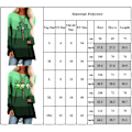 Miniatyrbillede 2 af 2: Dame St. Patrick's Day Print Casual Sweatshirt Lange Ærmer C M
