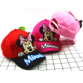 Miniatyrbild 3 av 4: Justerbar Barnhatt med Tecknad Motiv för Pojkar och Flickor - Snapback Red