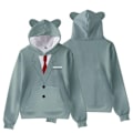 Miniatyrbillede 1 af 5: SPY x FAMILY Anime Hættetrøje Pullover Sweatshirt Dame Søde Katteøre Toppe Pullovers A 2XL