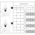 Pikkukuva 2 / 2: Halloween Lasten Cosplay Asut Pojat Tytöt Aave Vaatteet XL