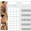 Miniatyrbild 2 av 4: Nattlinne Dam Babydoll Underkläder Bodysuit Nattkläder L