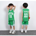 Miniatyrbild 2 av 3: Basketbollset för barn, pojkar, träningsväst, skjorta, shorts, set, träningsoverall F L