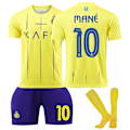 Miniatyrbild 1 av 2: 23-24 Riyadh Tröja Barn Fotbollströja Set #10 MRNE Fotbollskläder Pojkar Träningsdräkt 18
