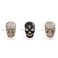Miniatyrbillede 2 af 5: Halloween Cosplay Party Latex Maske Stil Karneval Hovedbeklædning C