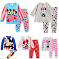 Miniatyrbild 2 av 5: Mickey Minnie Barn Flickor Pojkar Pyjamas Toppar Byxor Nattkläder Blue 130