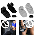 Miniatyrbild 2 av 5: Crosstraining Handskydd Handgrepp Gymhandskar Styrketränare Silikonhandflata Black