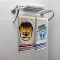 Miniatyrbilde 4 av 5: Heat Miser Snow Miser Julehåndkle 60x40cm Brodert Stort Bomullshåndkle Julehåndkle Baderom Juledekorasjon B