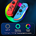 Miniatyrbild 4 av 10: Trådlöst par Joy-Con-kontroller för Nintendo Switch, höger och vänster, Gamepad Joypad Green Blue