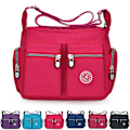 Miniatyrbild 5 av 5: Damväskor Messenger Cross Body Väskor Axelväska Semester Resväska Handväskor Black