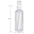 Miniatyrbild 3 av 5: 3/6/10/20-pack 100 ml Tom sprayflaska Plast Transparent 3 Pack