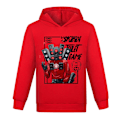 Miniatyrbild 1 av 3: Pojkar Flickor Casual Hoodie Skibidi toalett Långärmade Toppar Gåva red 160cm