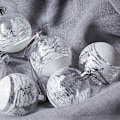 Miniatyrbillede 2 af 4: 6 stk. julekuglepynt til julebryllupsfestdekoration