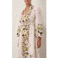 Miniatyrbillede 5 af 5: HALLIDAY PLUNGE MIDI KJOLE XL