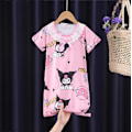 Miniatyrbild 1 av 3: Flickor Sanrio Sovklänning Barn Pyjamas Nattlinne Nattkläder Prinsessa Pjs Fans Gåva 4-12 År #1 7-9Years