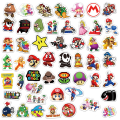 Miniatyrbilde 3 av 3: 50 stk. Super Mario-klistremerker for barn, bærbare datamaskiner, støtfangere, vannflasker 50PCS