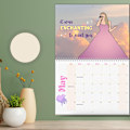 Miniatyrbilde 4 av 5: Taylor Swift-kalender 2025, TS-tekstkalender 2025, Taylor Swift-tekster veggkalender, håndtegnet kalender
