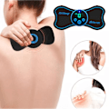 Miniatyrbild 5 av 5: Bärbar Mini Nackmassager Cervical Stimulator Smärtlindring Present Digital display rechargeable