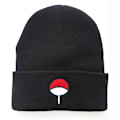 Miniatyrbild 1 av 2: Naruto Stretch Knit Beanie Hatt med Broderad Manschett - Skallehatt A