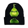 Miniatyrbild 1 av 2: Julhatt Cartoon Stickad Hatt Semesterhatt Vinterhuvudbonad A