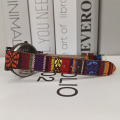 Miniatyrbillede 3 af 4: Boho Regnbue Ur Mekanisk Quartz Smykker Gaver Damer Light Red