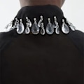 Miniatyrbillede 3 af 5: Zim Style Matchmaker Flip Linned-Blanding Mini Kjole Damekjole Black XL